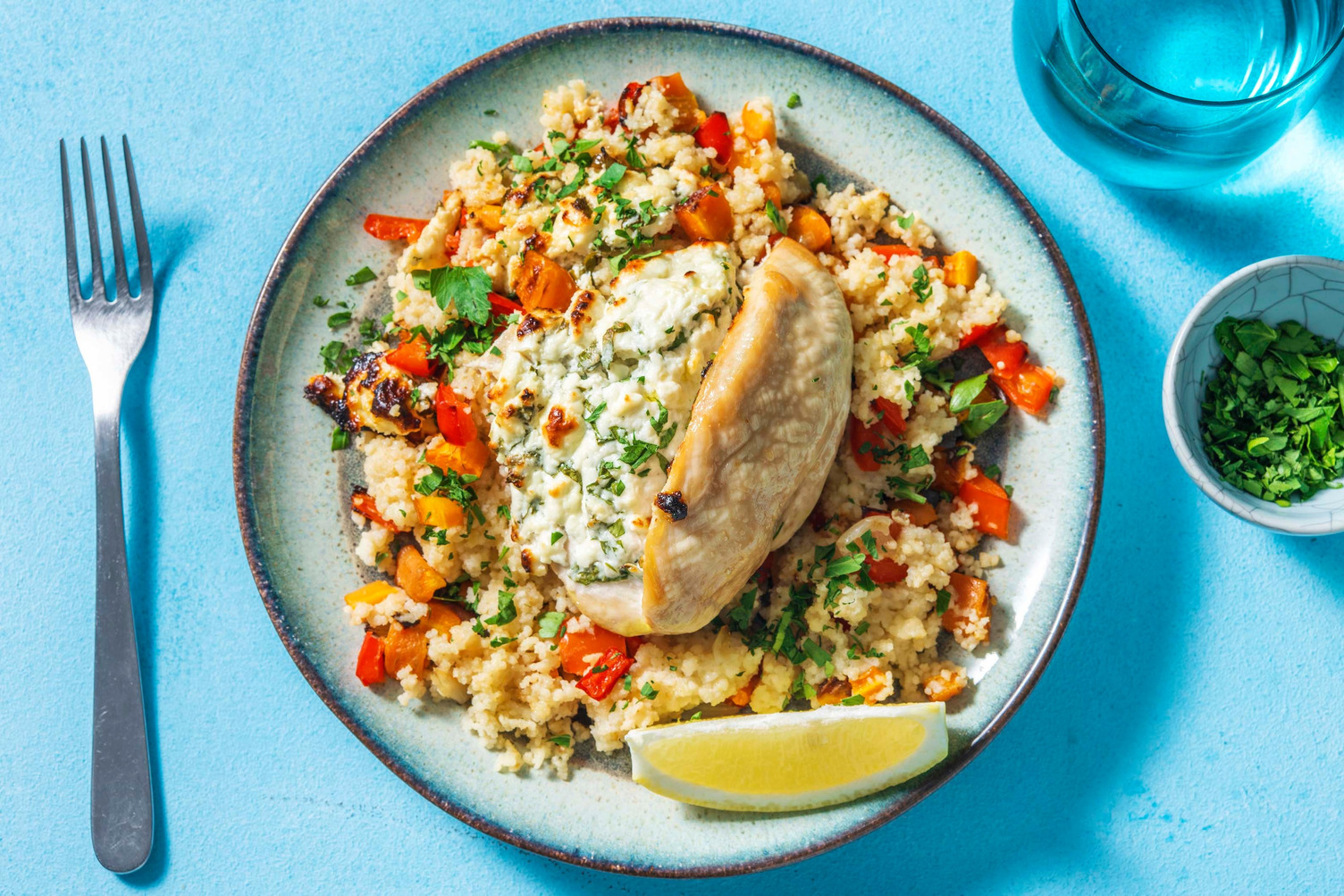 Ostfylld kycklingfilé