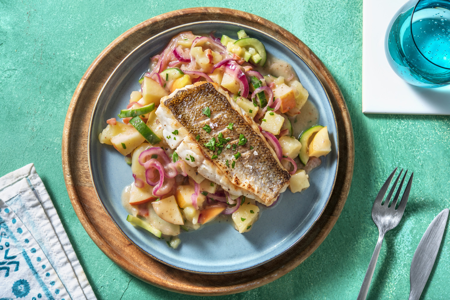 Fischfilet aus der Pfanne