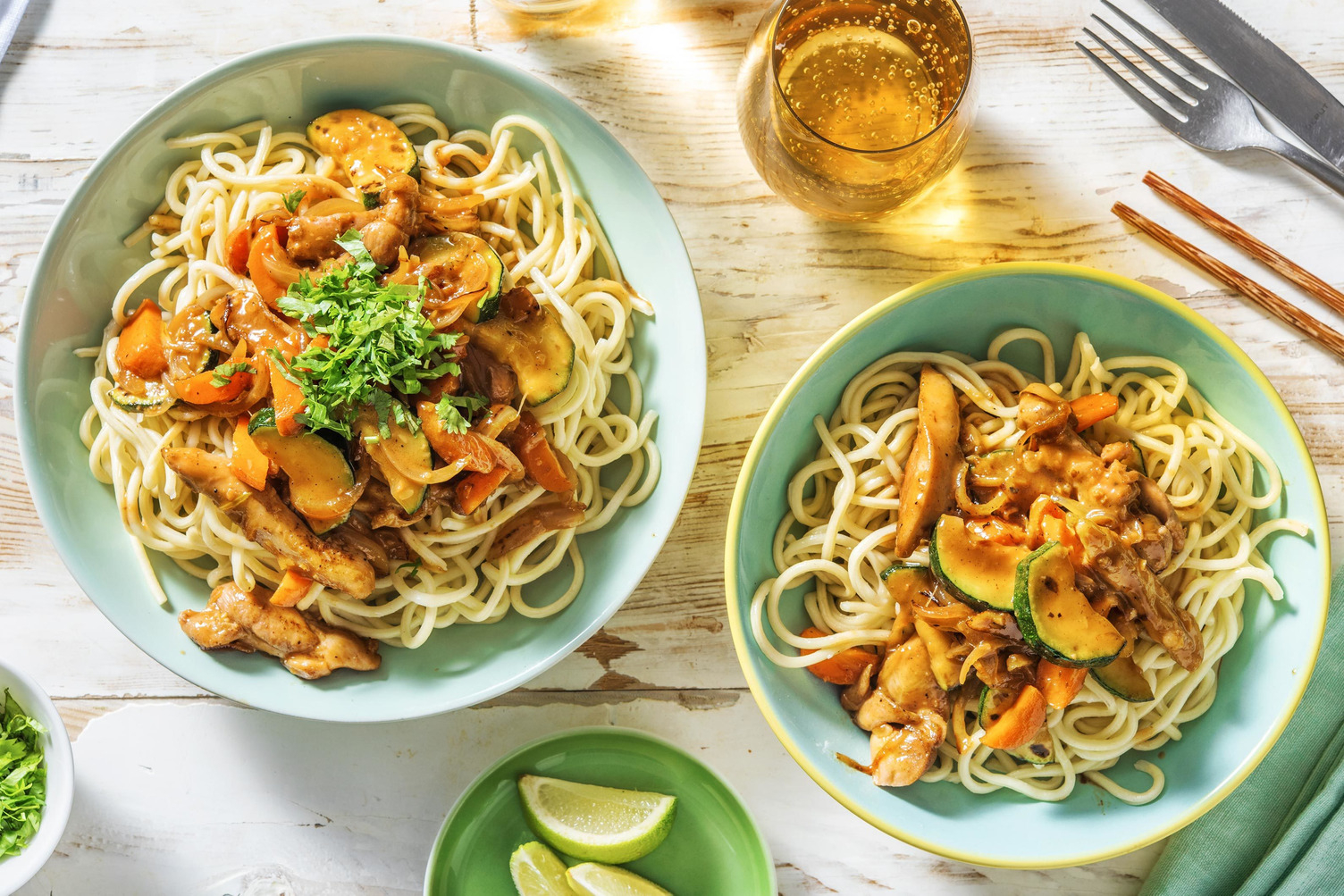 Krämig jordnötskyckling