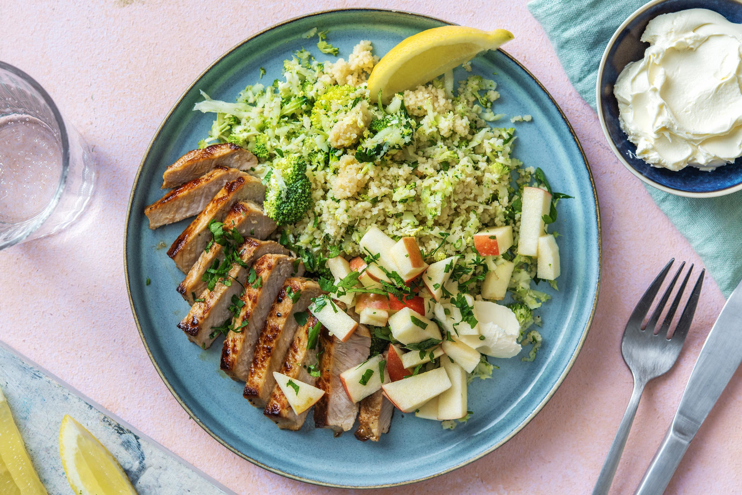 Honungsstekt fläskkotlett