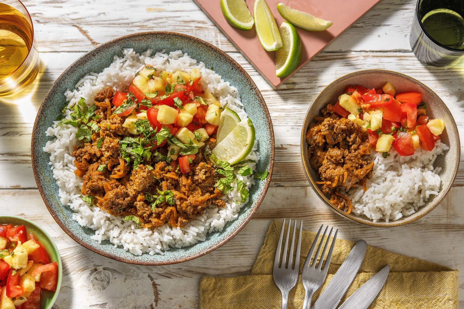 Karibisk-inspirerad köttfärs