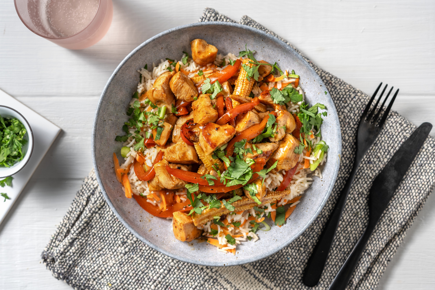 Bulgogi Chicken Stir-Fry