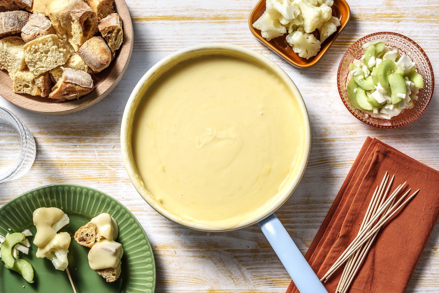 Fondue savoyarde aux 3 fromages