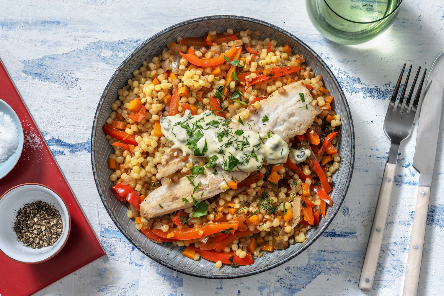 Filet d'églefin sauce aux câpres & citron vert