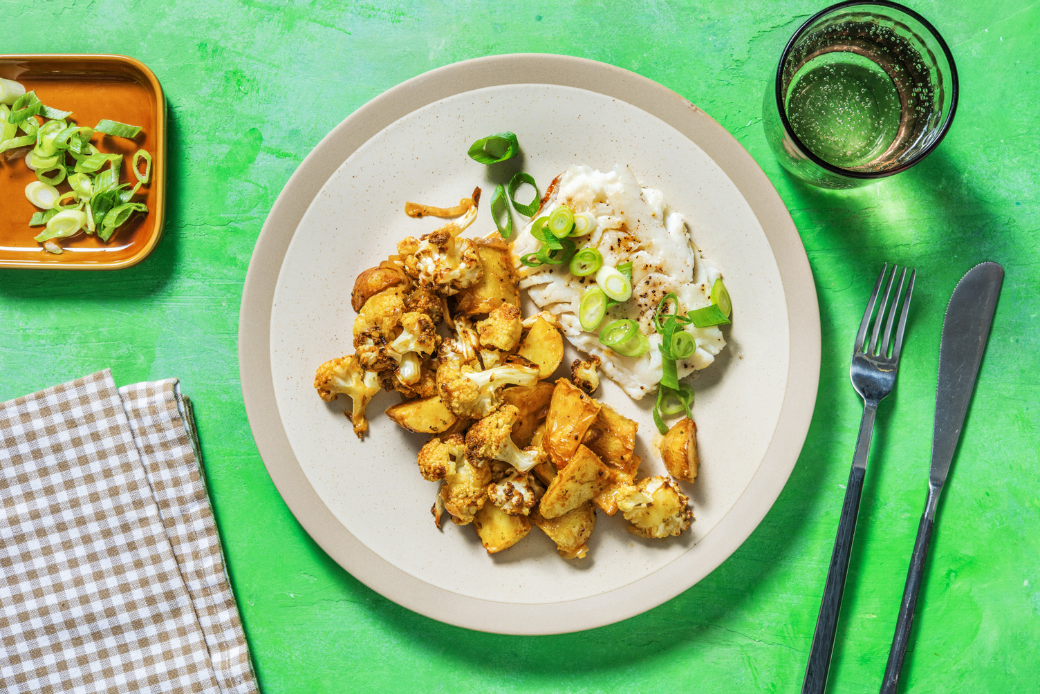 Curried Crispy Sea Bass