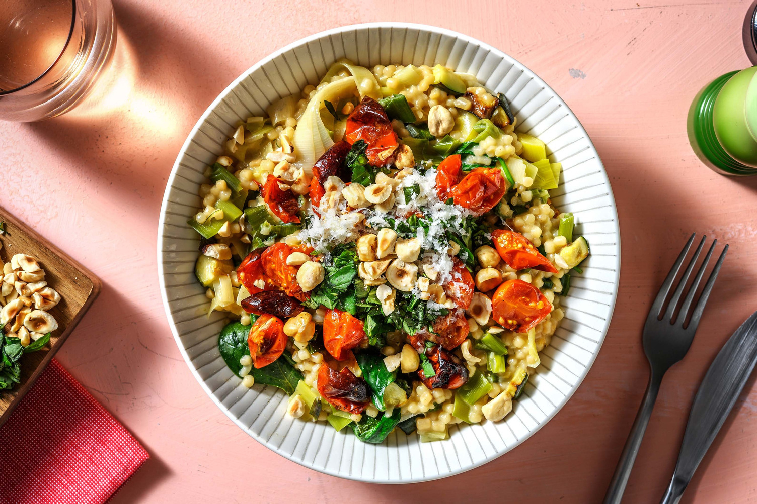 Krämig pärlcouscous