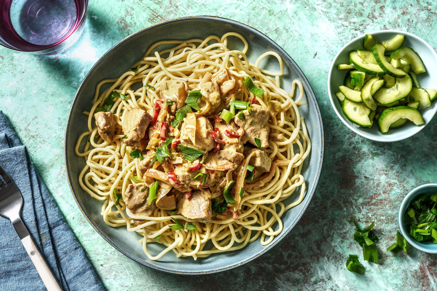 Bicol express philippin : porc au lait de coco