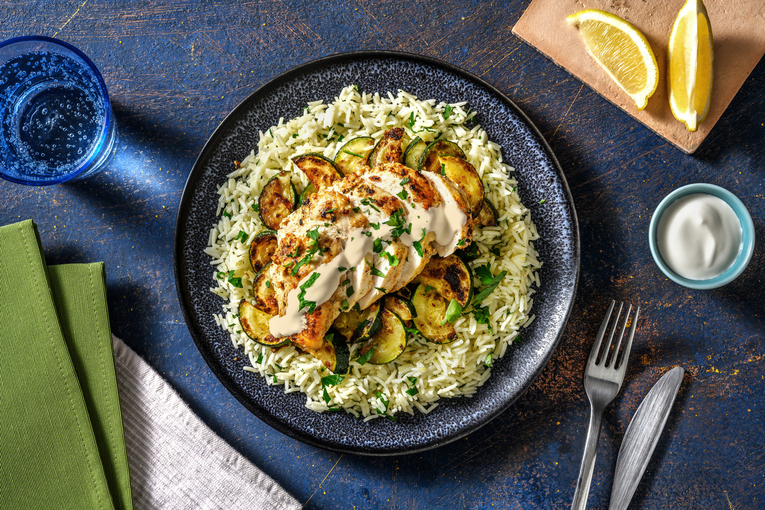 Pechuga de pollo al Ras-el-Hanout