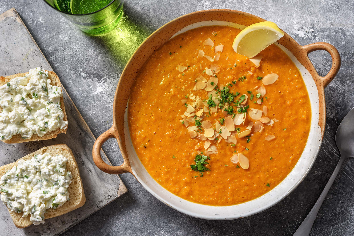 Chorba aadess : soupe de lentilles égyptienne