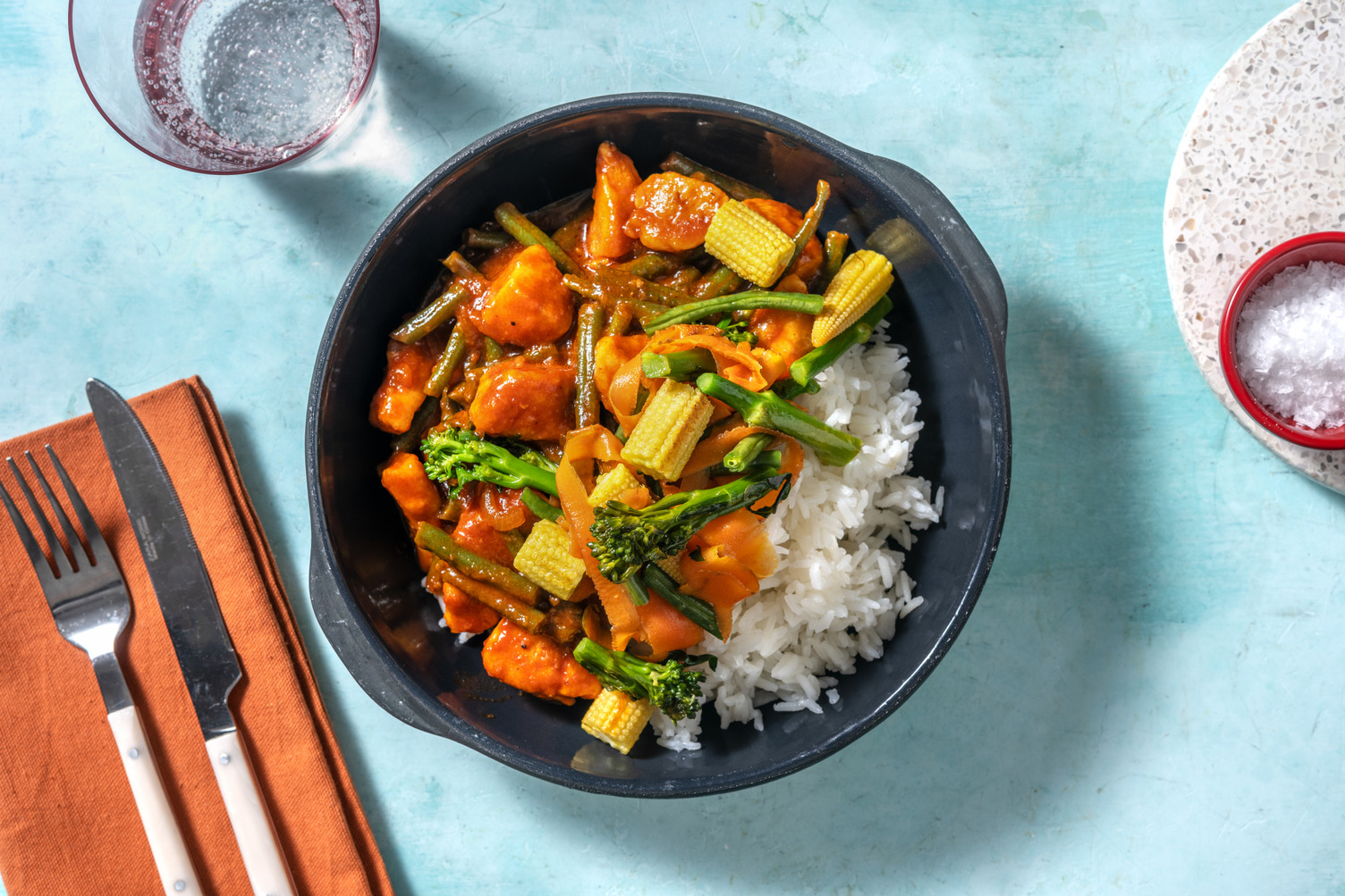 Soy and Honey Chicken // Soy and Honey Chicken and Rainbow Veg Mix