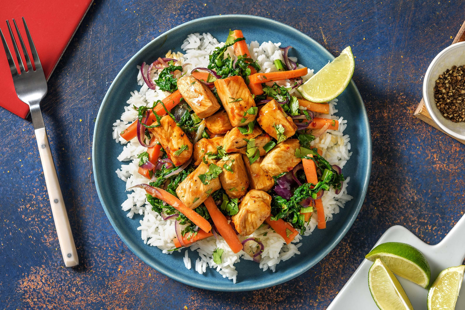 Sweet chilimarinerat fläskkött