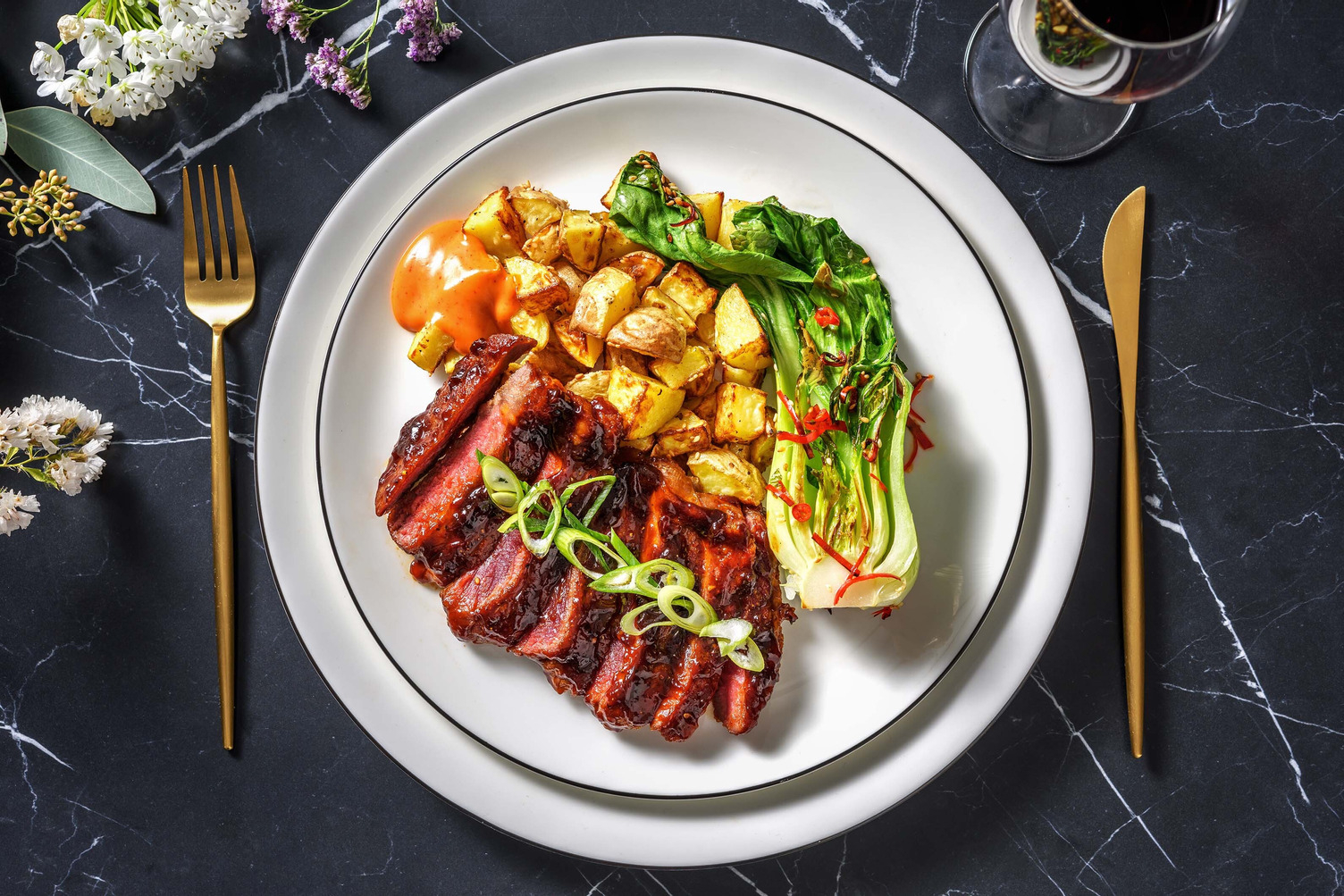 Koreansk inspireret Angus striploin