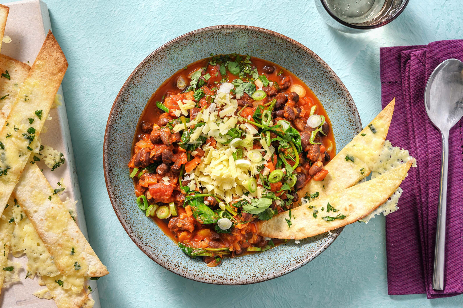 Sydamerikansk inspirerade svarta bönor