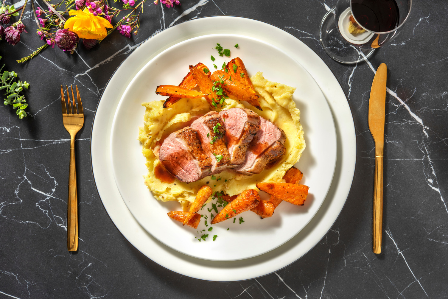 Balsamic Chicken Dinner