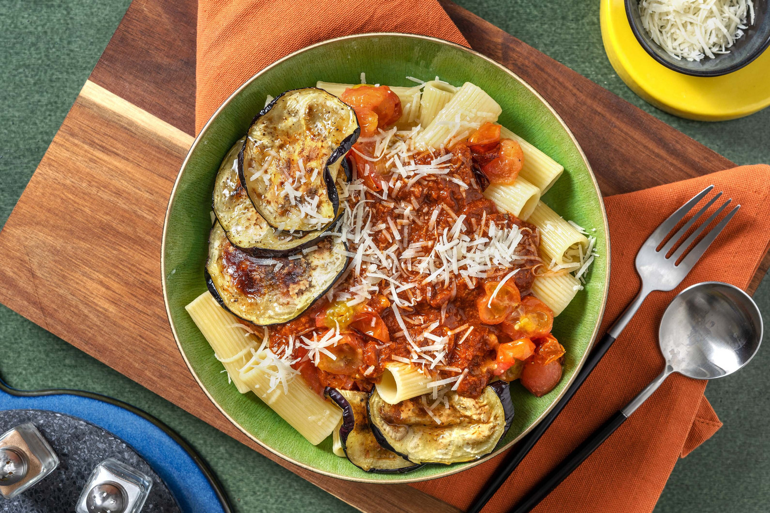 Pâtes au pesto d’anchois