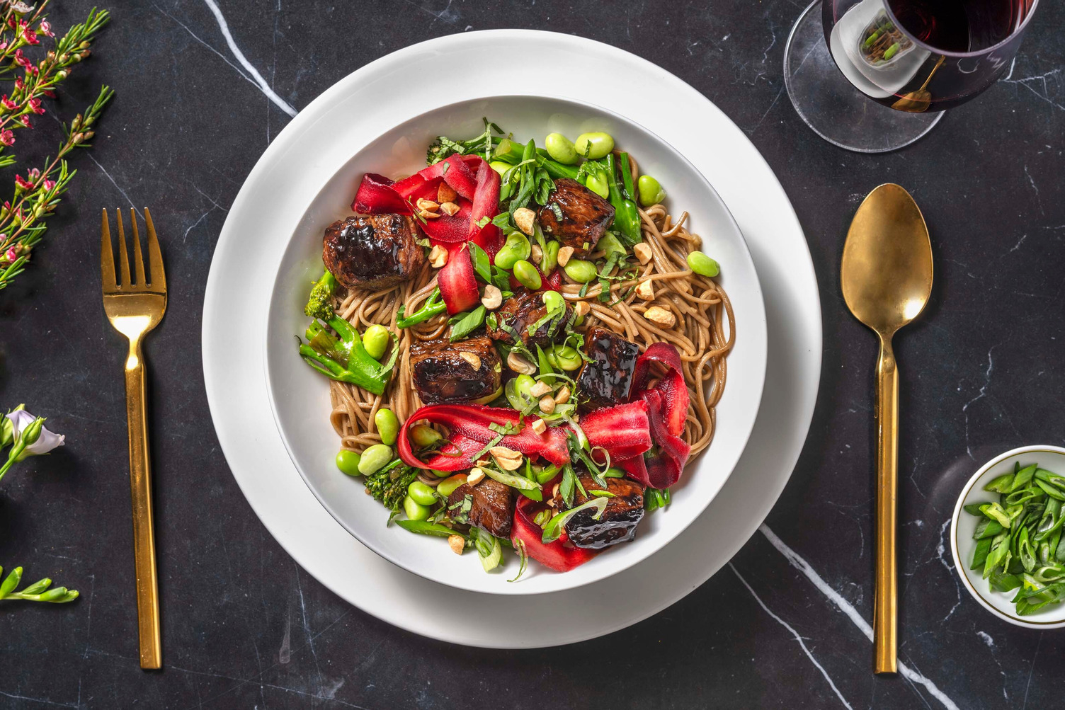 Salade de bœuf charolais à la vietnamienne