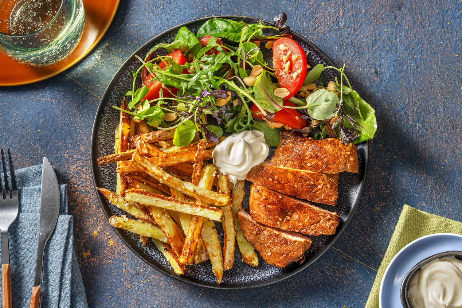 Honungs- och sojamarinerat fläskkött