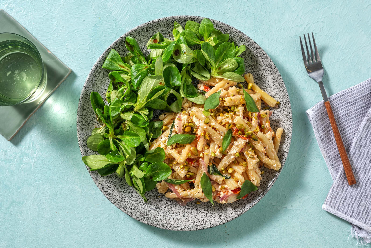 Casarecce à la feta & aux tomates rôties