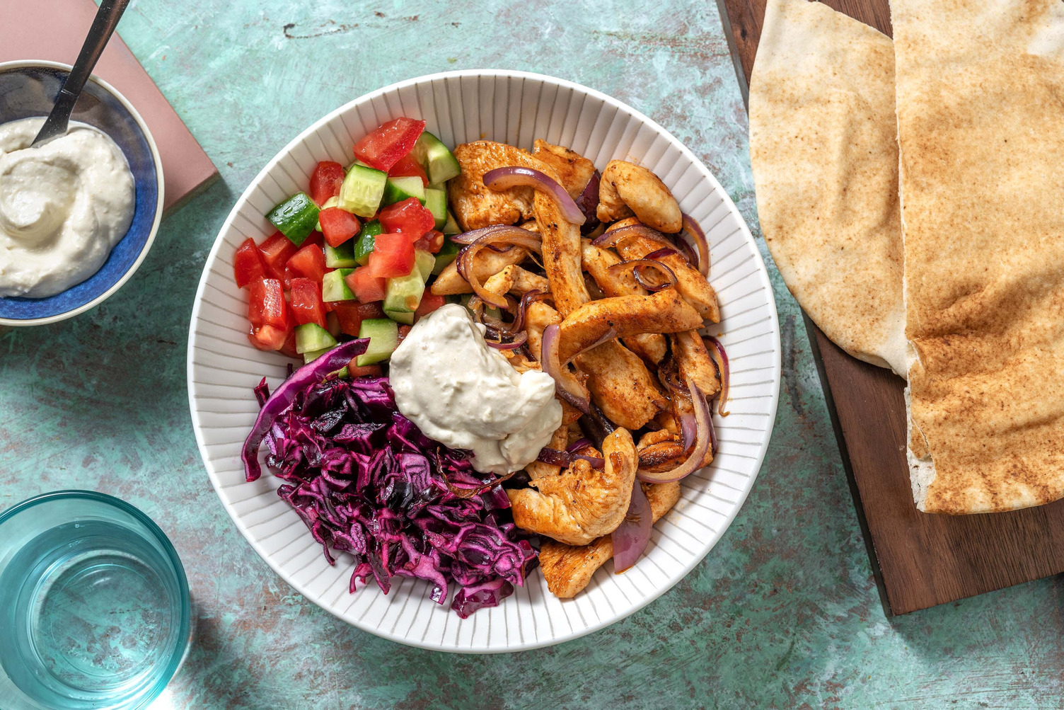 Build-Your-Own Chicken Flatbread