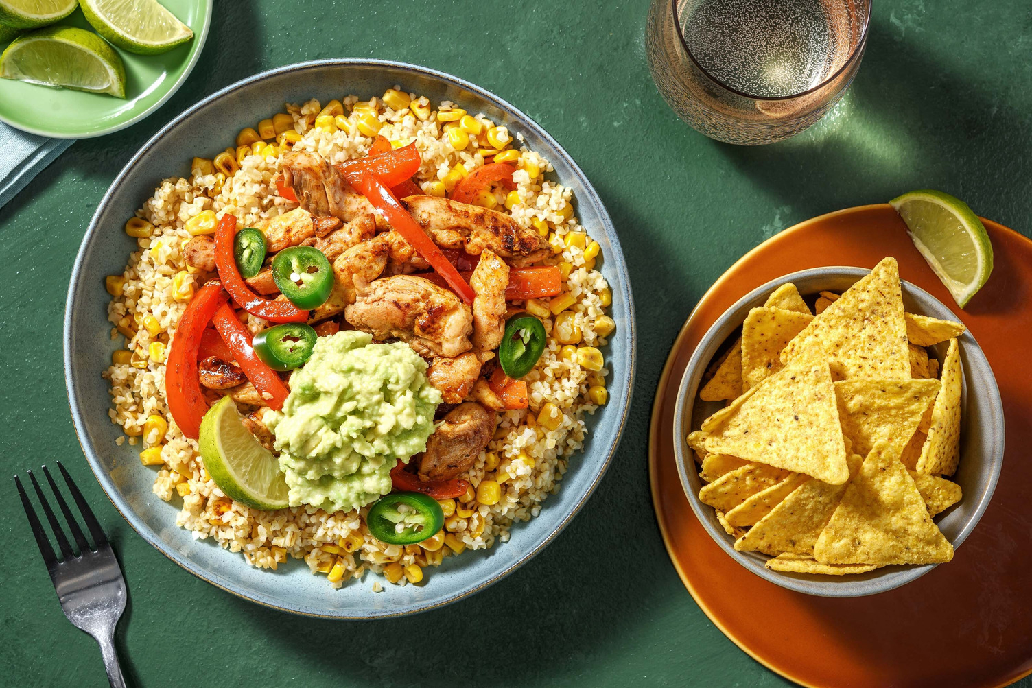 Taco Chicken Fajita Bowl