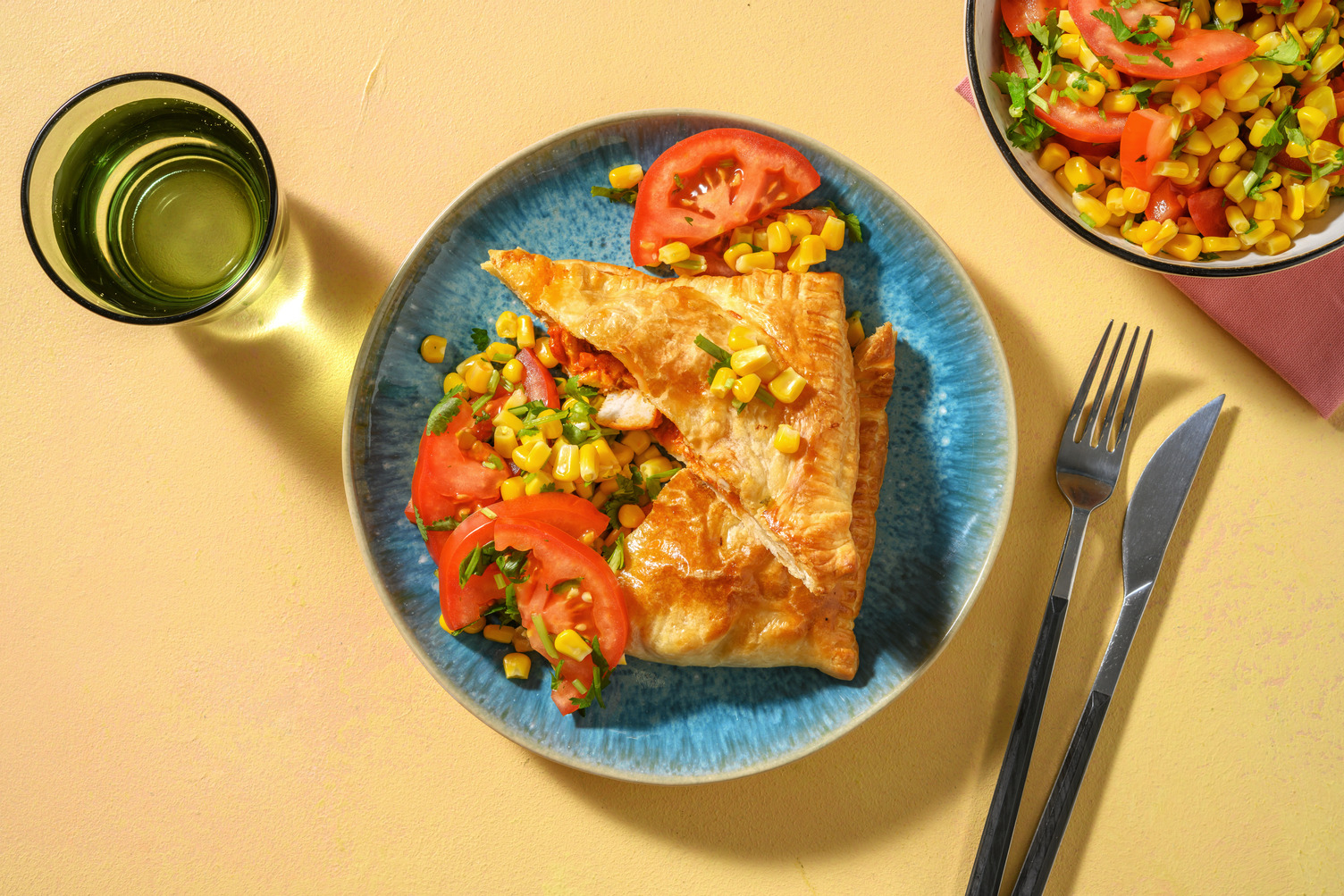 Empanadas de poulet au cheddar & maïs