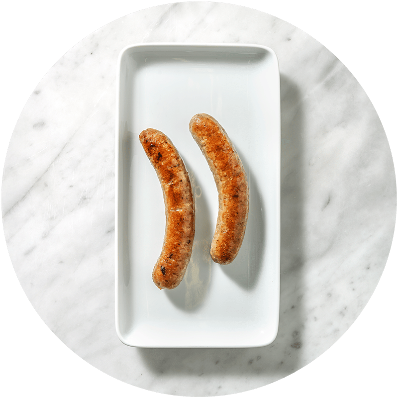 Varkensworst citroen-tijm als extra