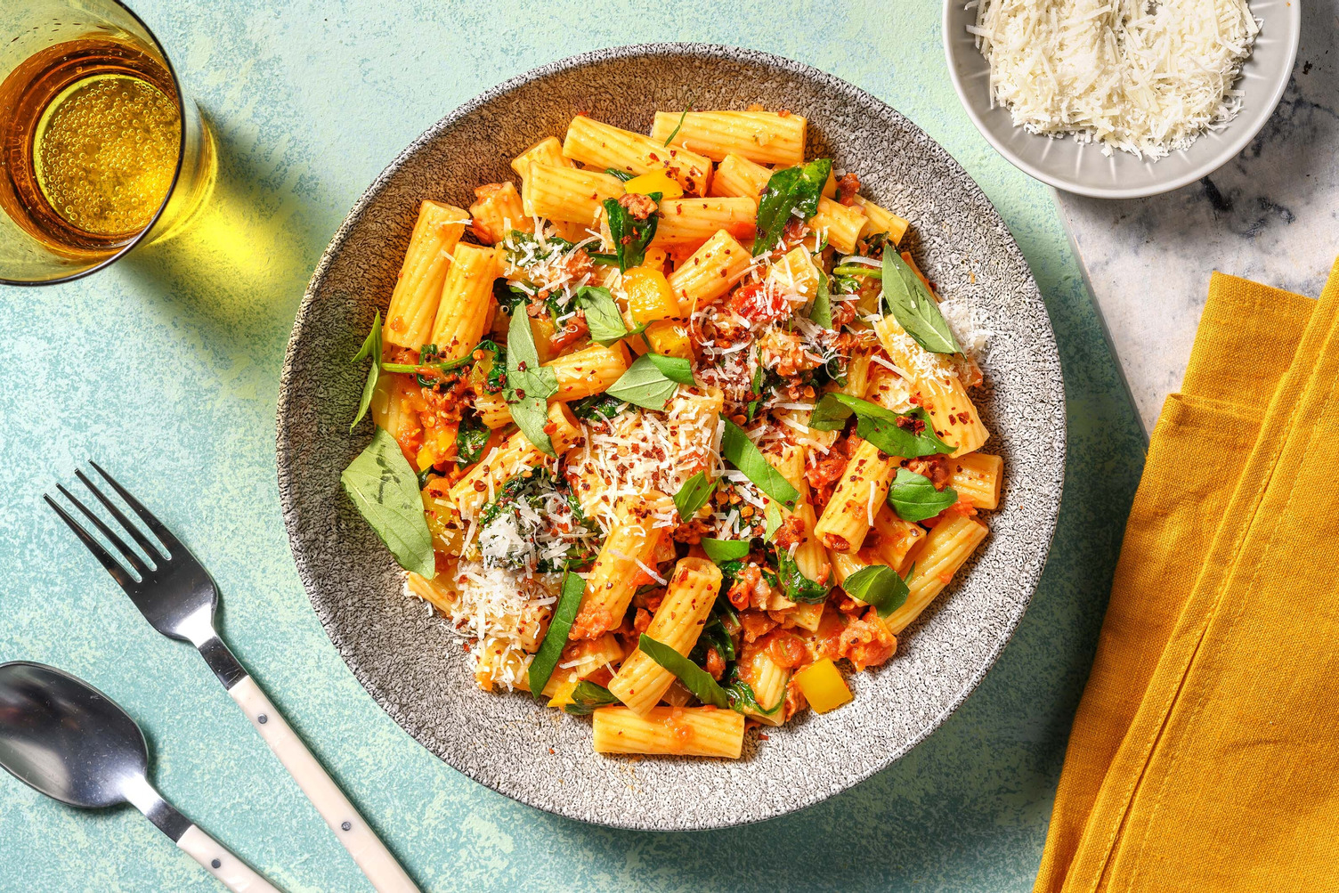 Kryddig penne all'Arrabbiata