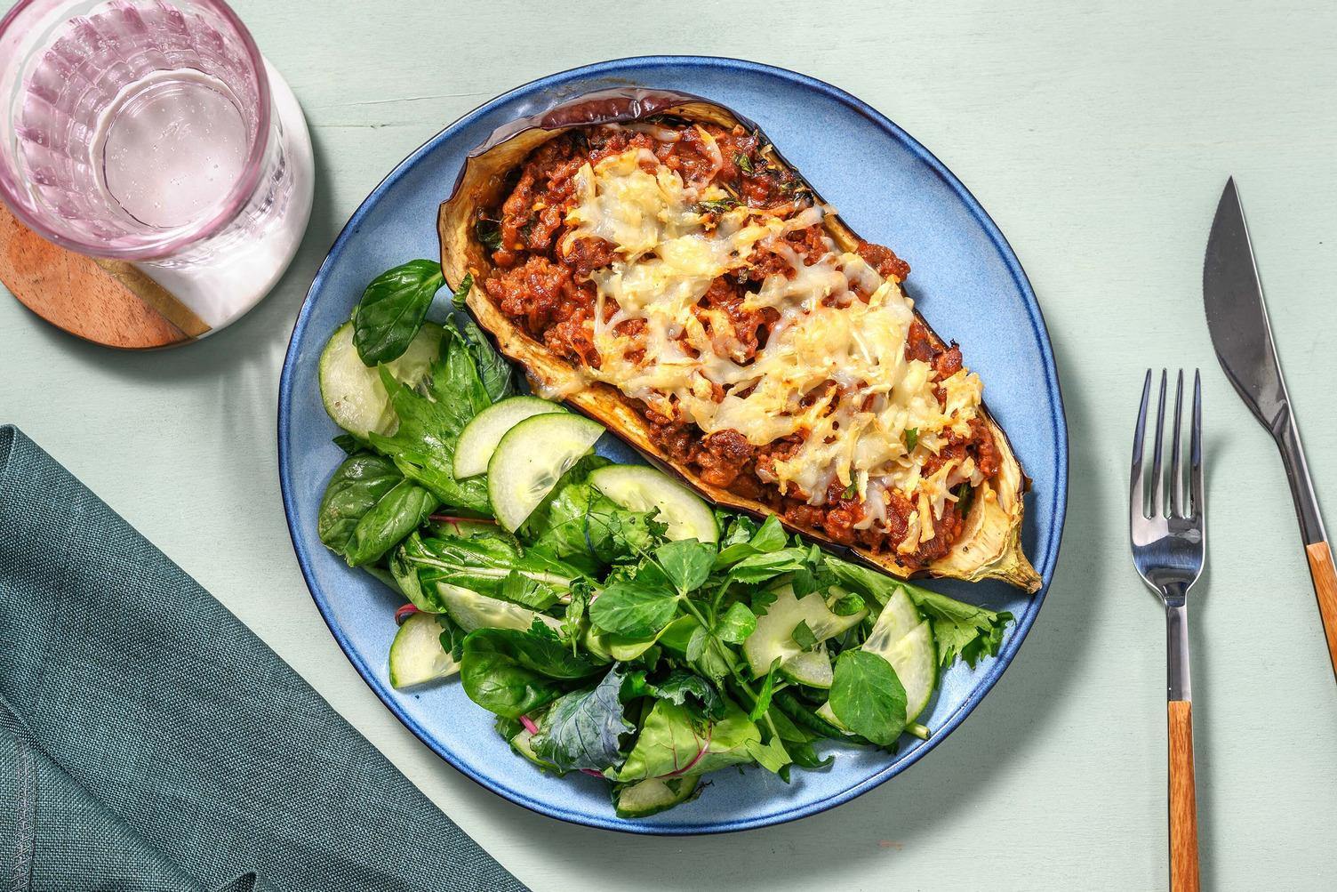 Papoutsakia : aubergine gratinée à la grecque