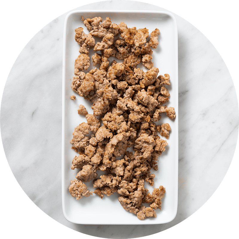 Plantaardig gehakt als extra