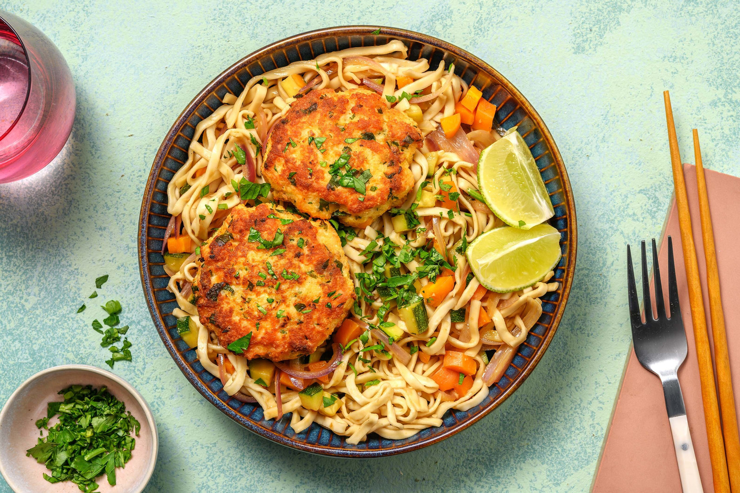 Asiatiske laksekaker