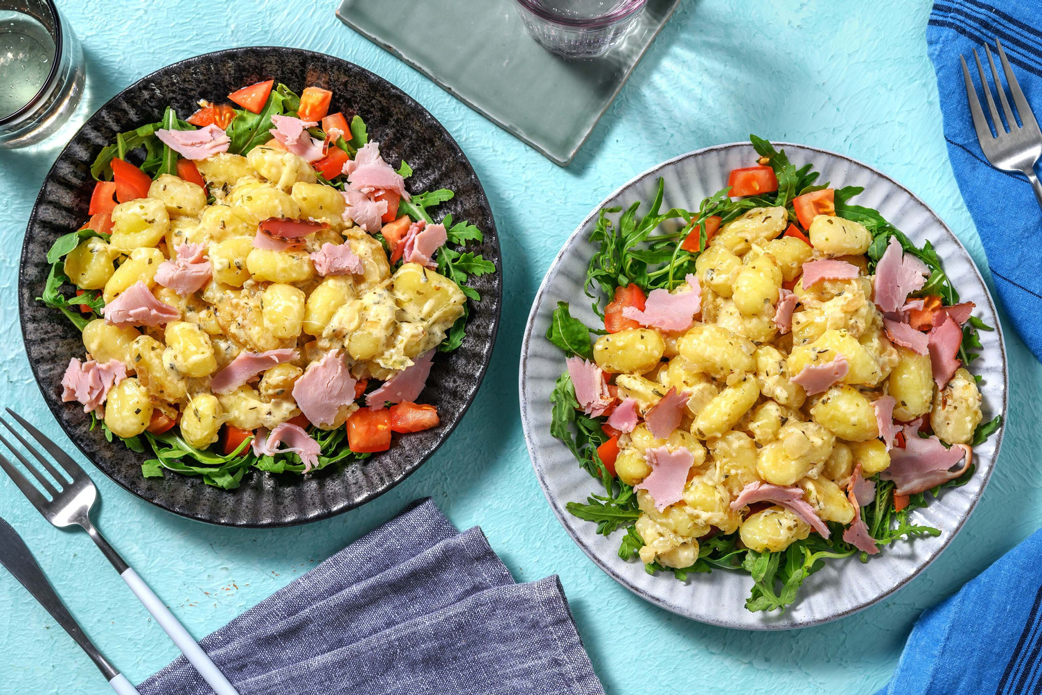 Gnocchi crèmeux au Saint-Nectaire