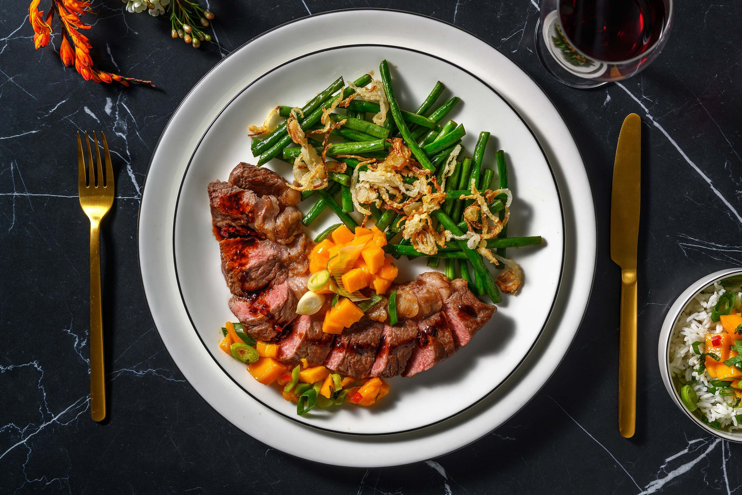 Vietnamesisk Angus Striploin