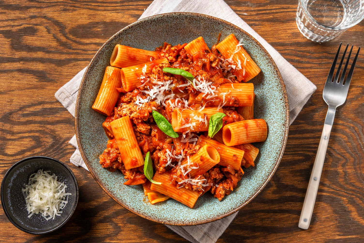 Tortiglioni al ragù di salsiccia