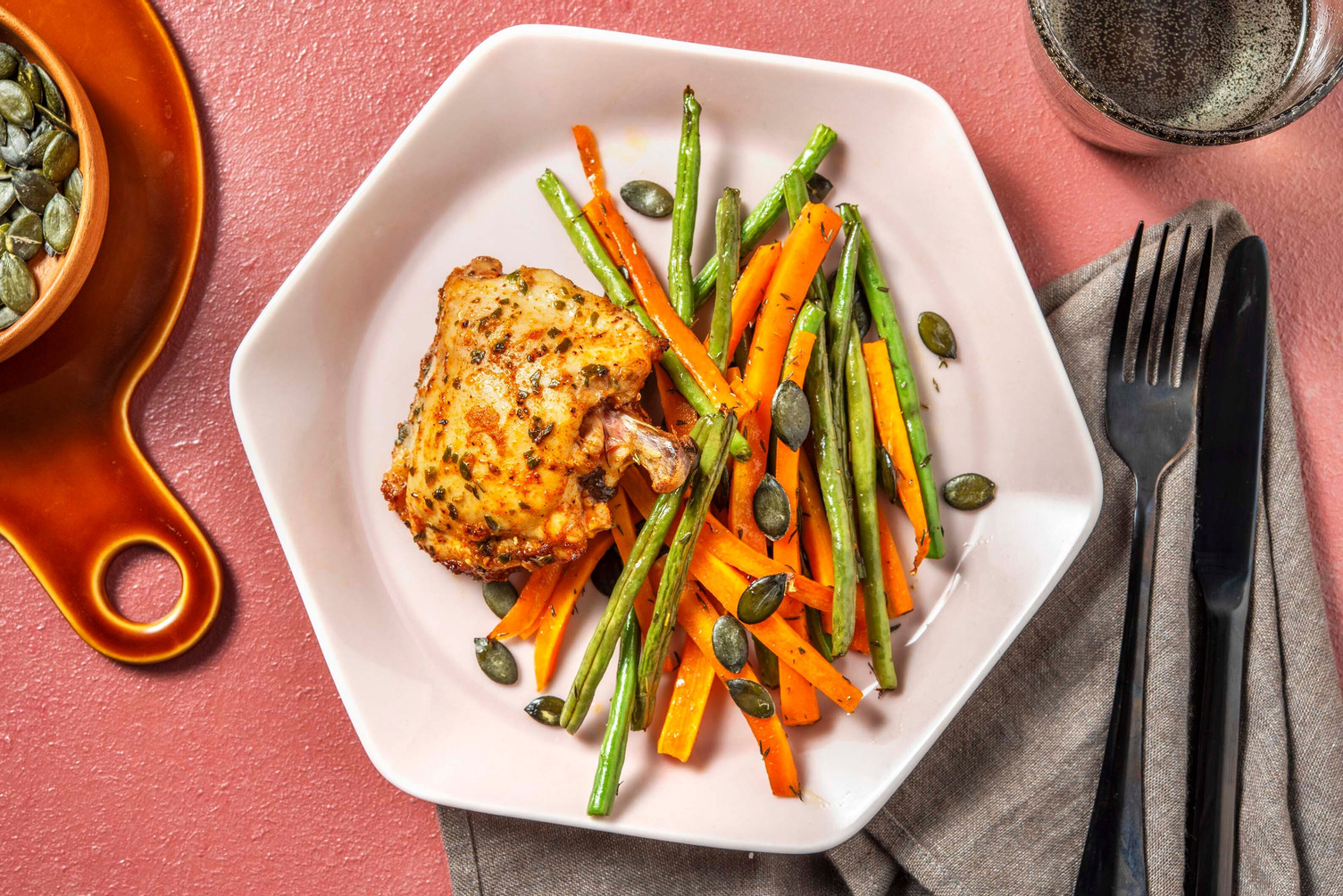 Pollo arrosto agli aromi del Messico