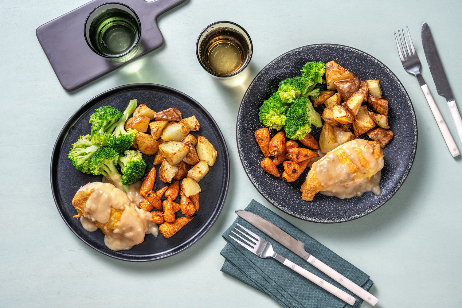 Roast Chicken Breast and Gravy