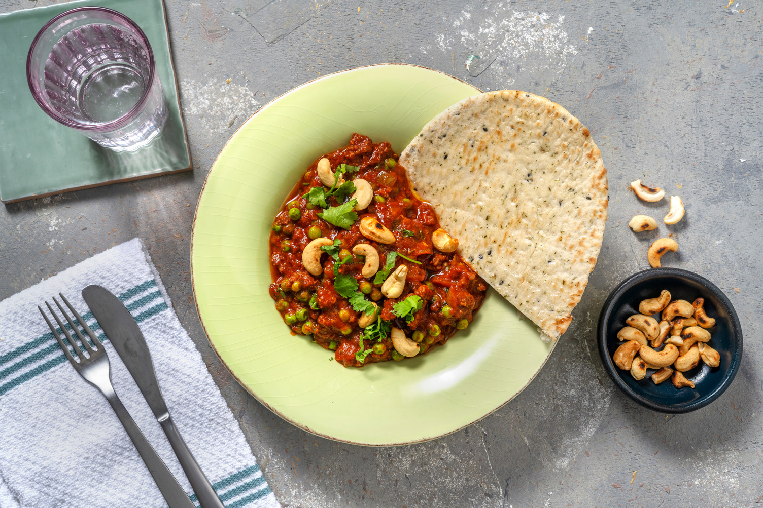 Minced Beef and Pea  Curry