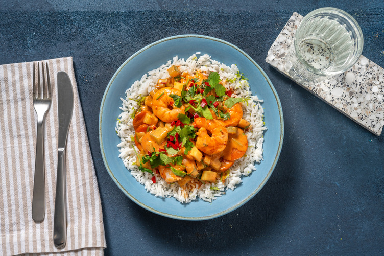 Spicy Prawn Red Thai Curry