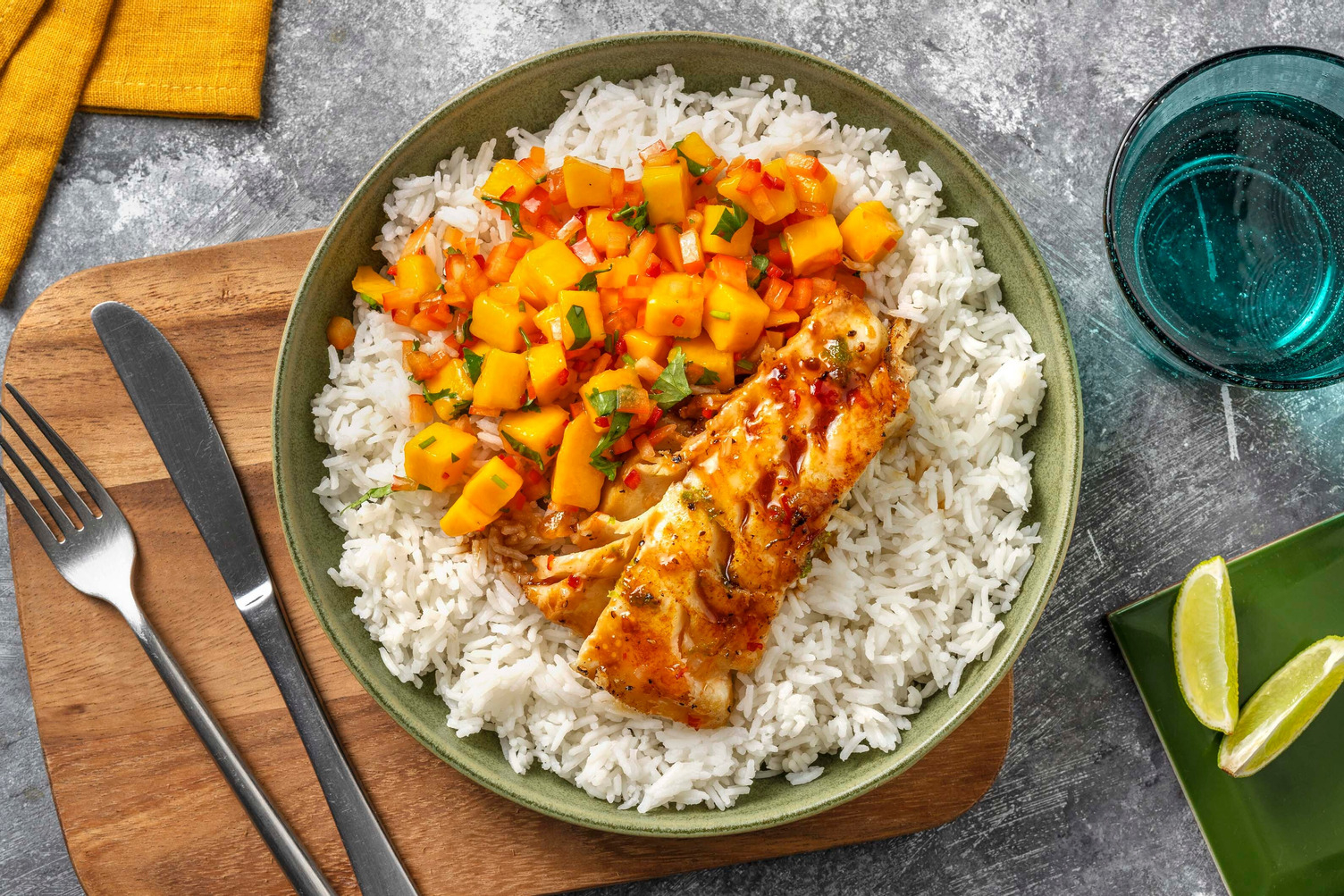 Chili- och sojastekt torsk