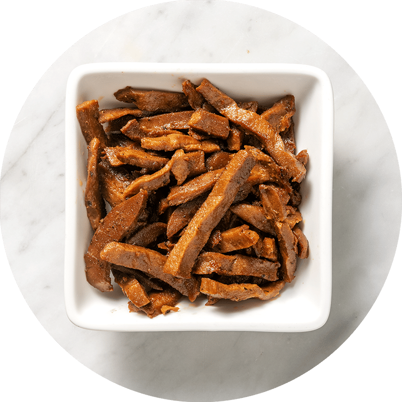 Émincés de steak végétariens en extra