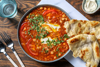 Zuppa marocchina di ceci e lenticchie