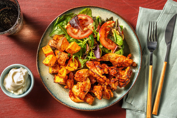 Honungs- och sojamarinerad kyckling