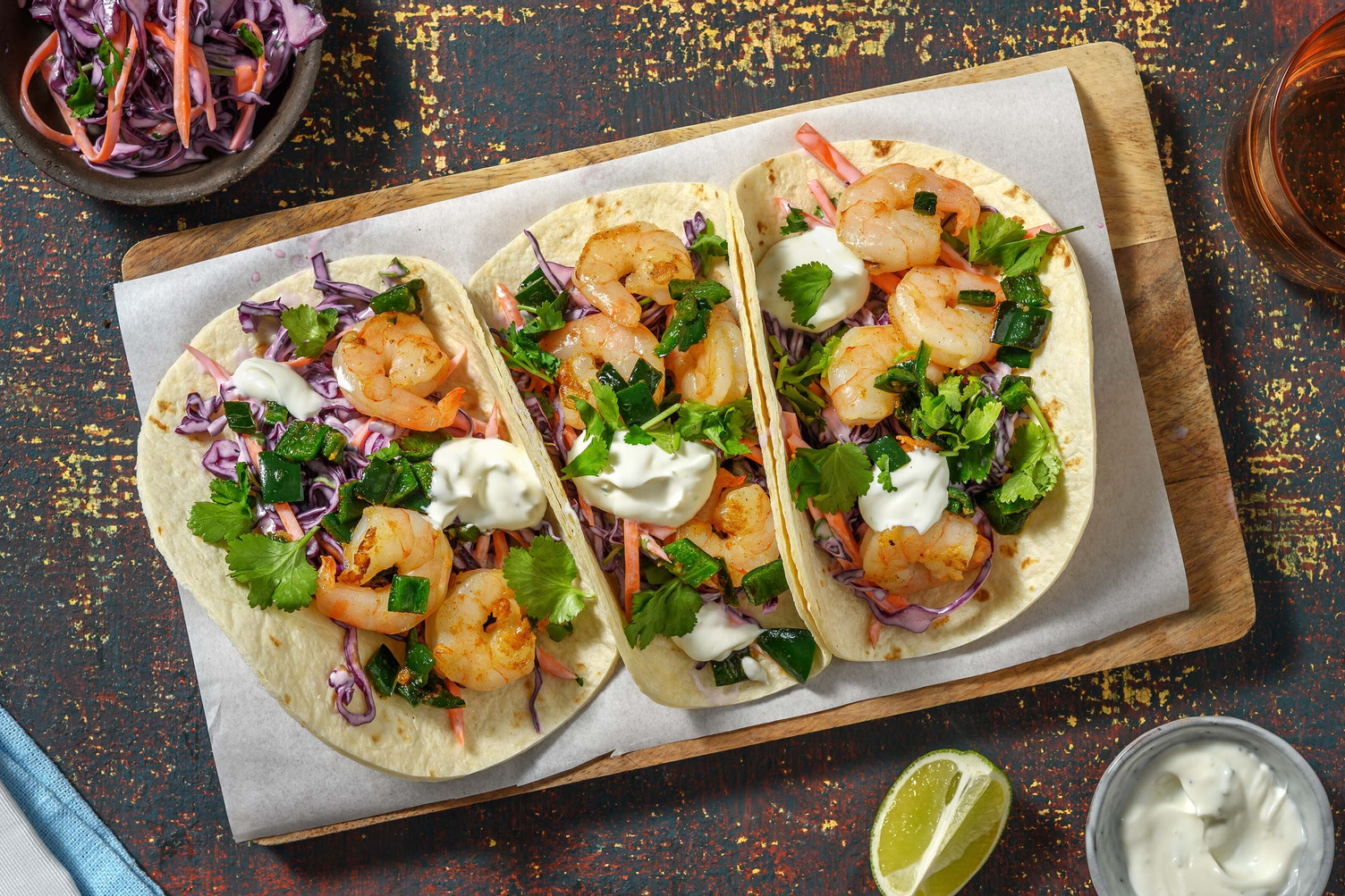 Mexican-Inspired Shrimp Tacos