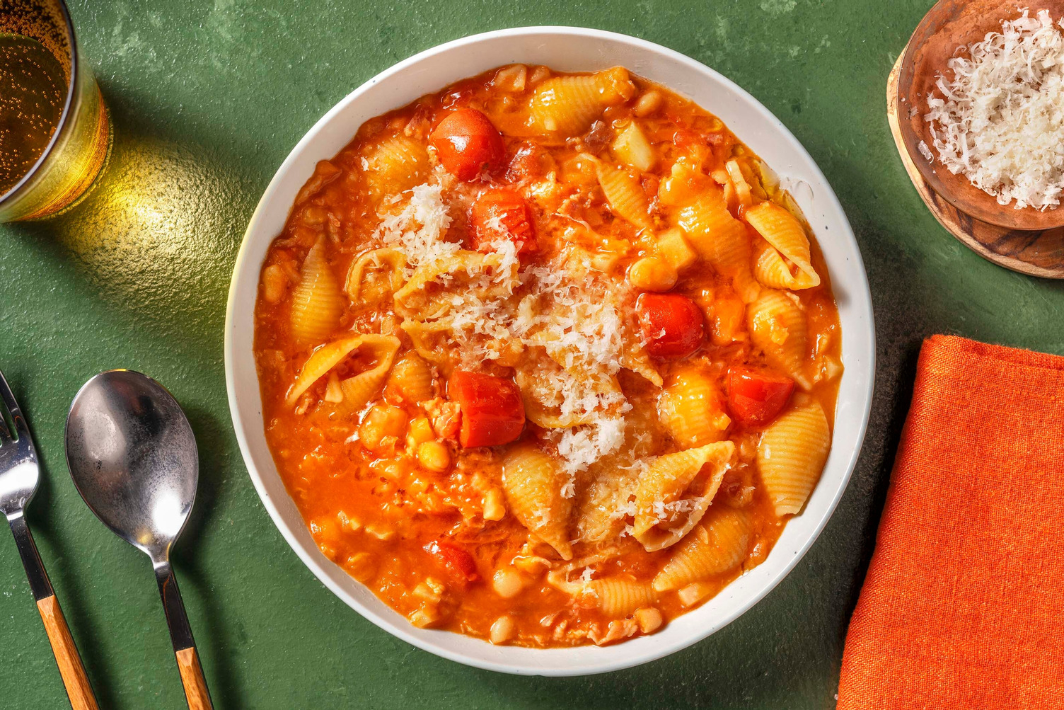 Pasta e fagioli alla napoletana