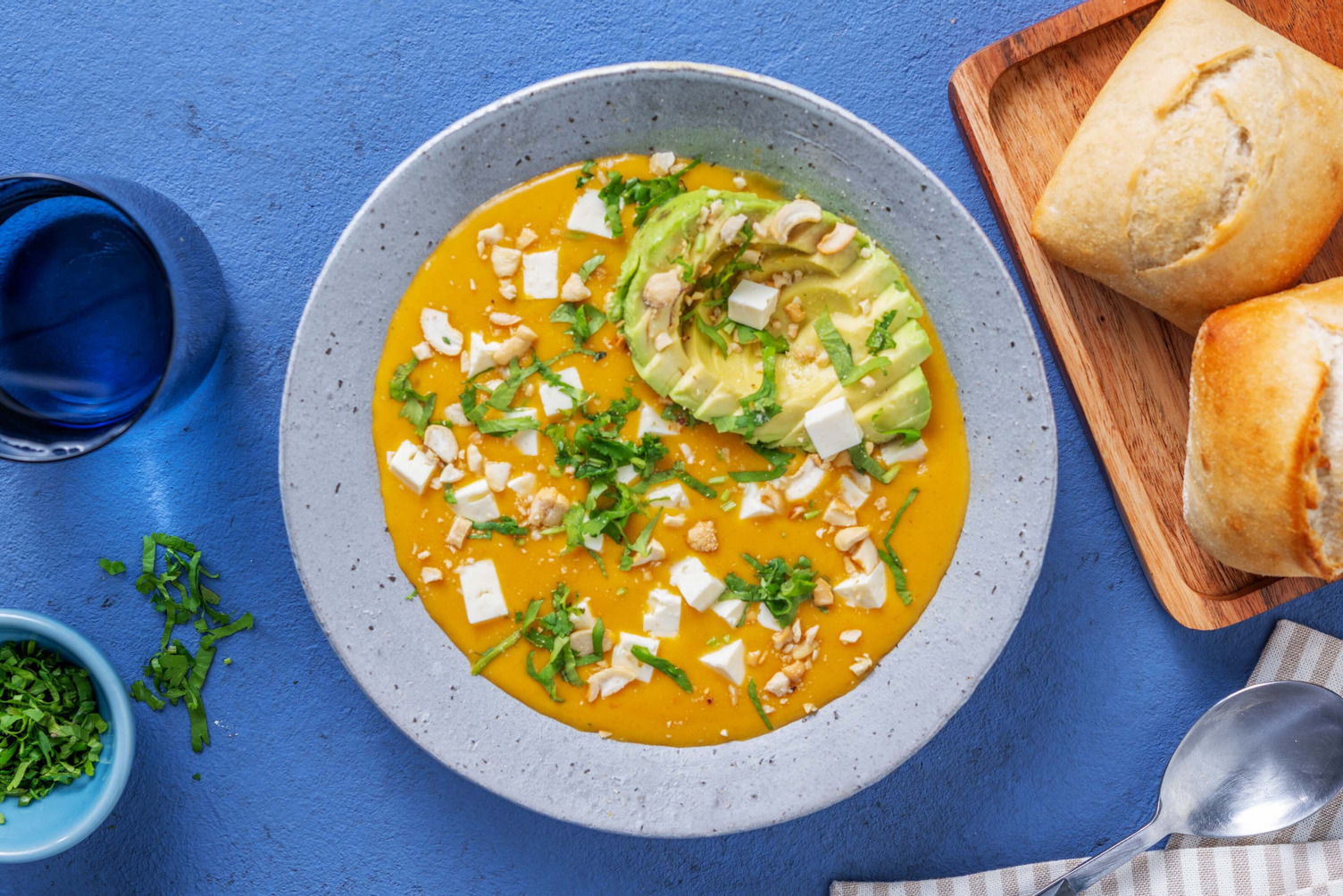 Soupe de patate douce à la péruvienne