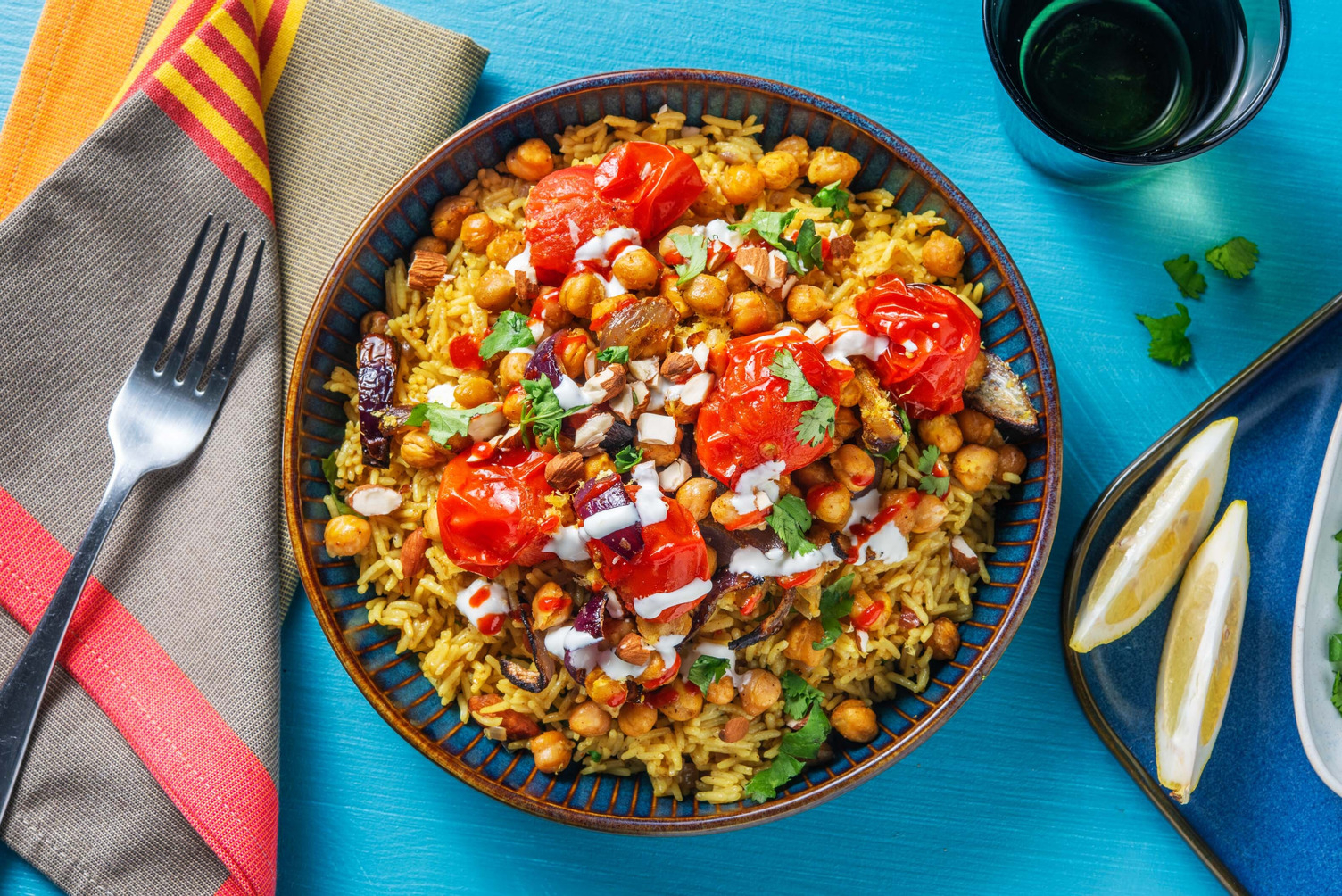 Riso Basmati e ceci alla persiana