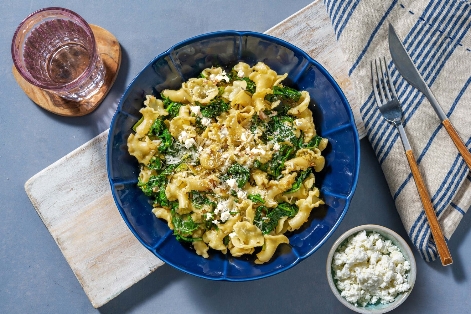 Gigli met Midden-Oosterse kruiden