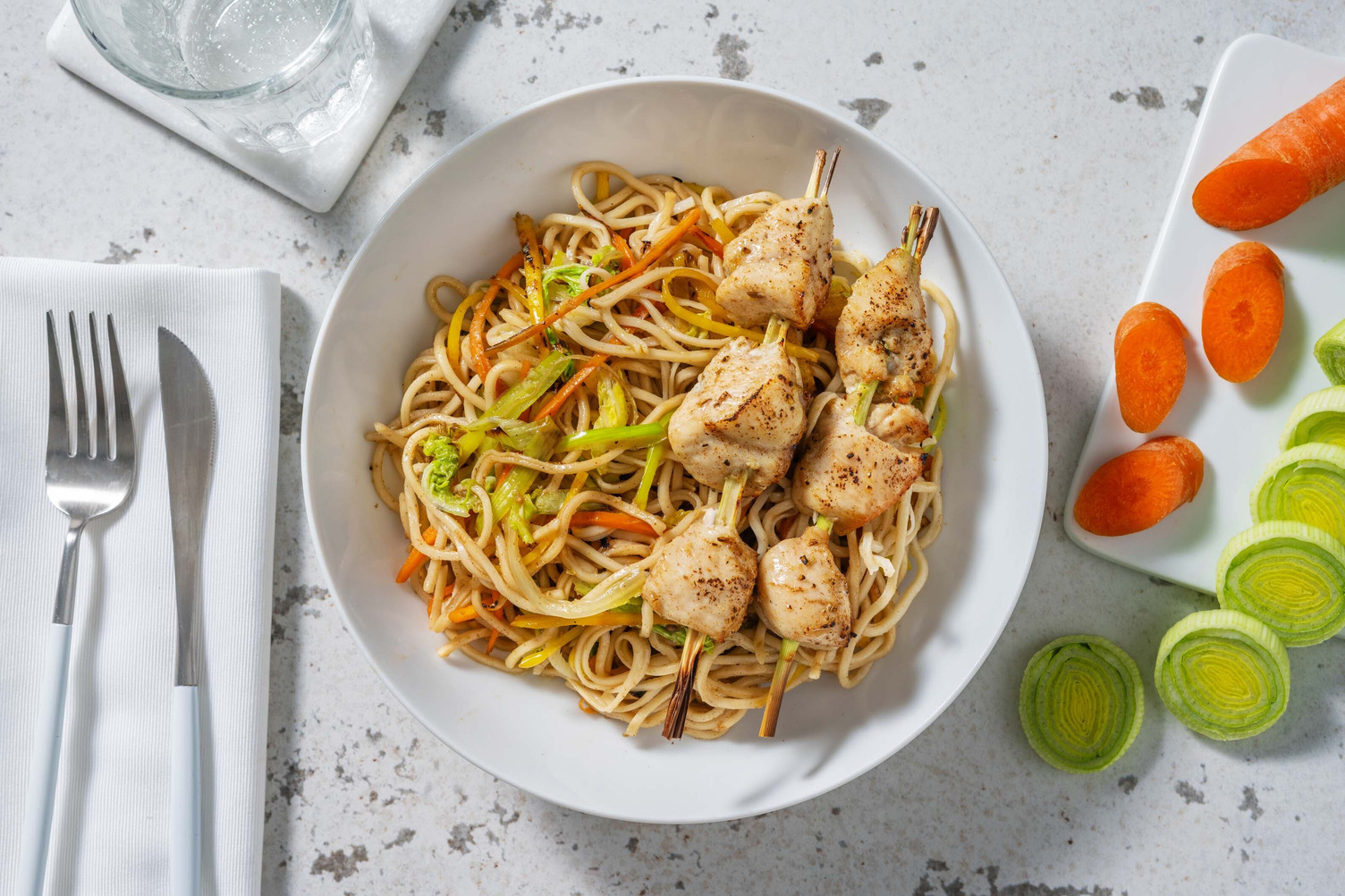Poulet au cumin à la chinoise
