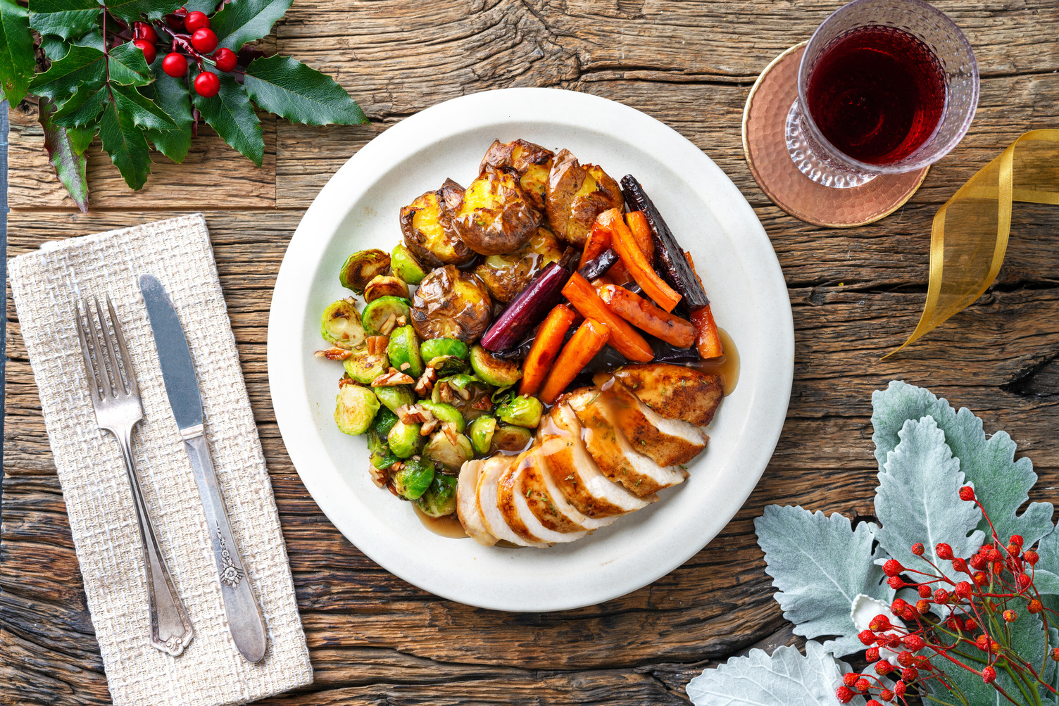 Knoblauch-Rosmarin Hähnchen