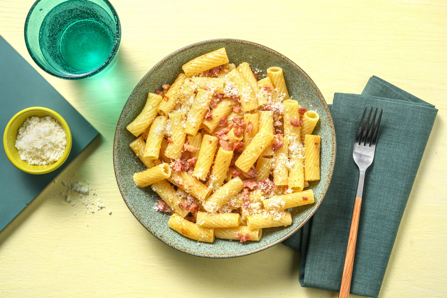 Tortiglioni alla gricia 