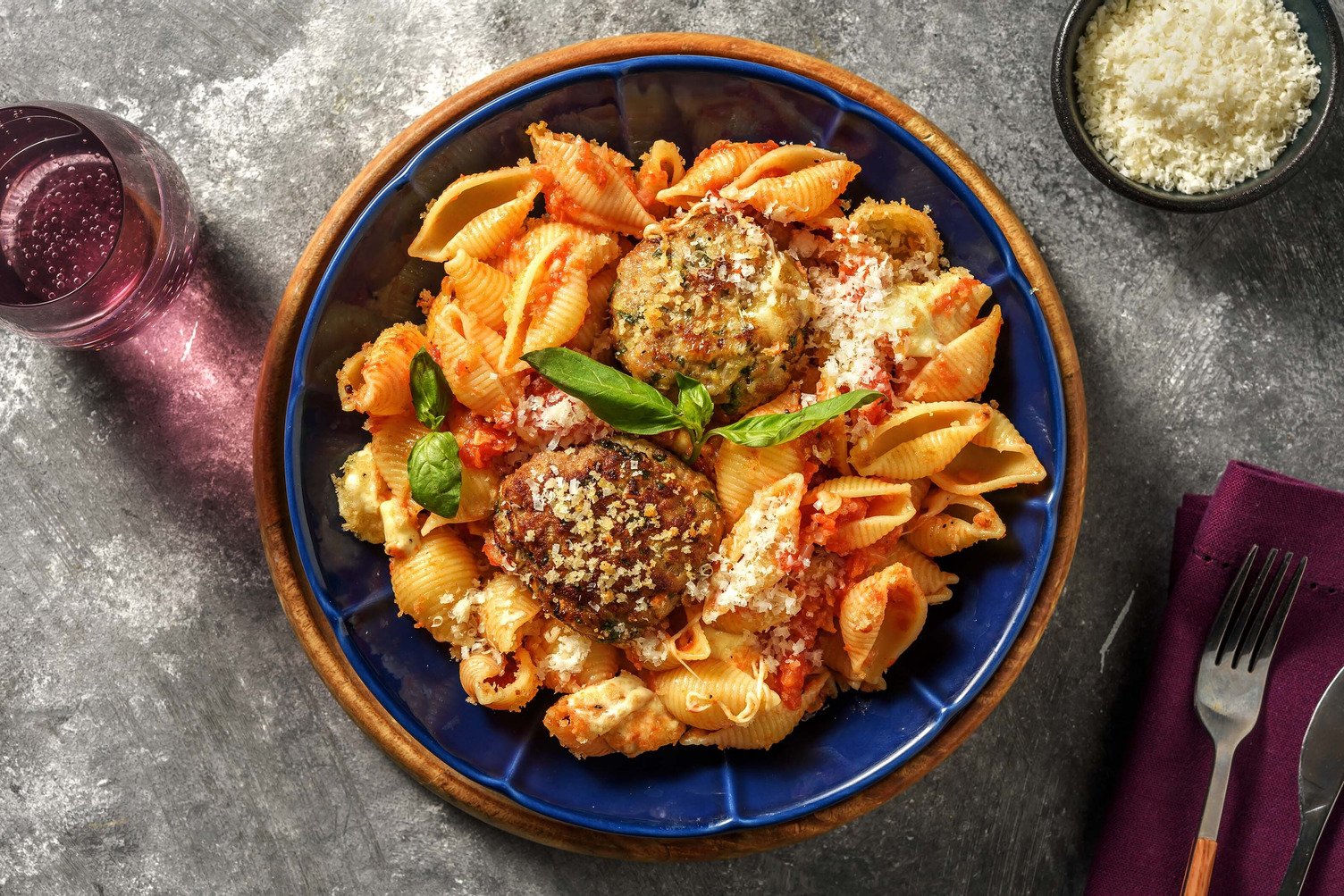 Conchiglie gratinate al forno